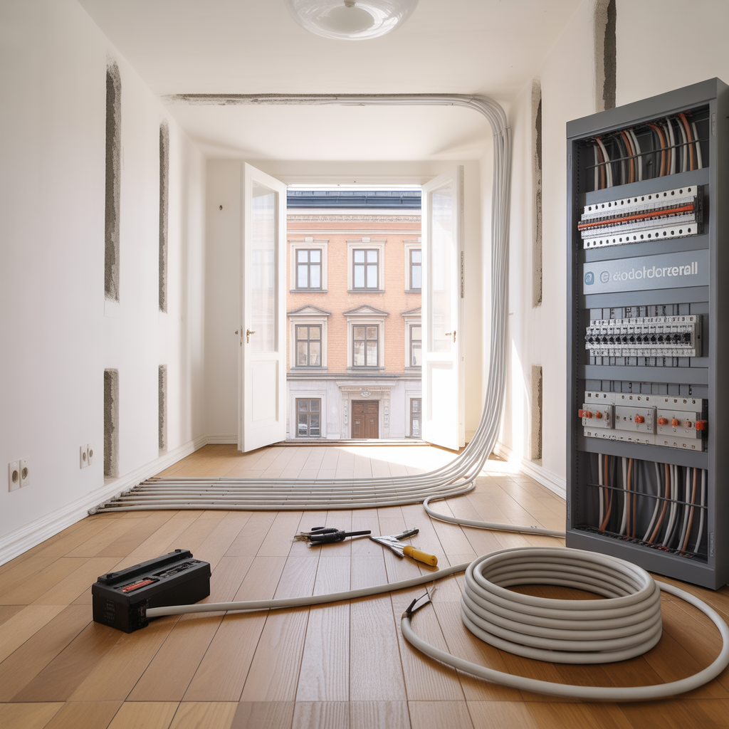 vad kostar det att dra om elen i en lagenhet 2025